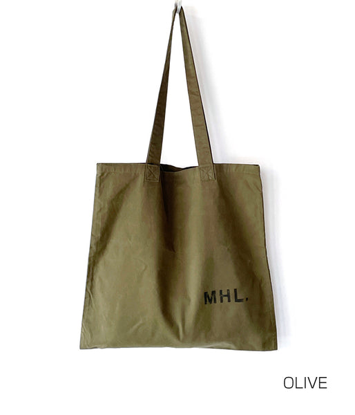 MHL./PROOFED CANVAS TOTE