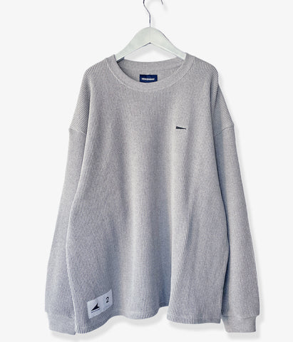 DESCENDANT/GAUFRE WAFFLE LS (GRAY)