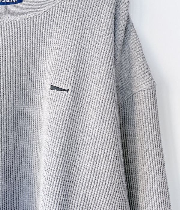 DESCENDANT GAUFRE WAFFLE LS ワッフル ロンT GAUFRE WAFFLE LS | DESCENDANT(ディセンダント) / トップス