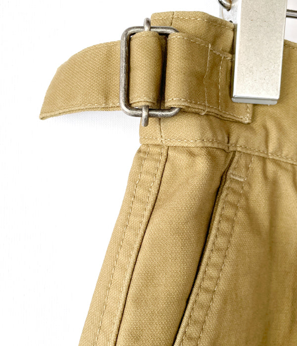 MHL./JAPANESE DENSE COTTON SKIRT (DARK STONE)