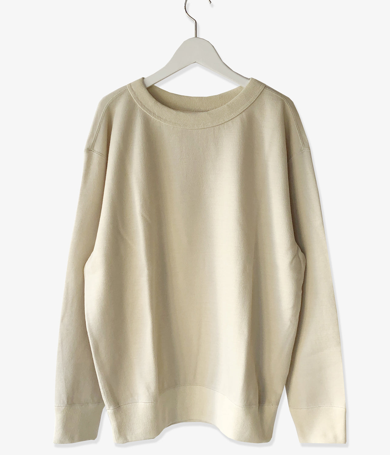 MHL./SOFT WOOL JERSEY LS (LIGHT BEIGE)