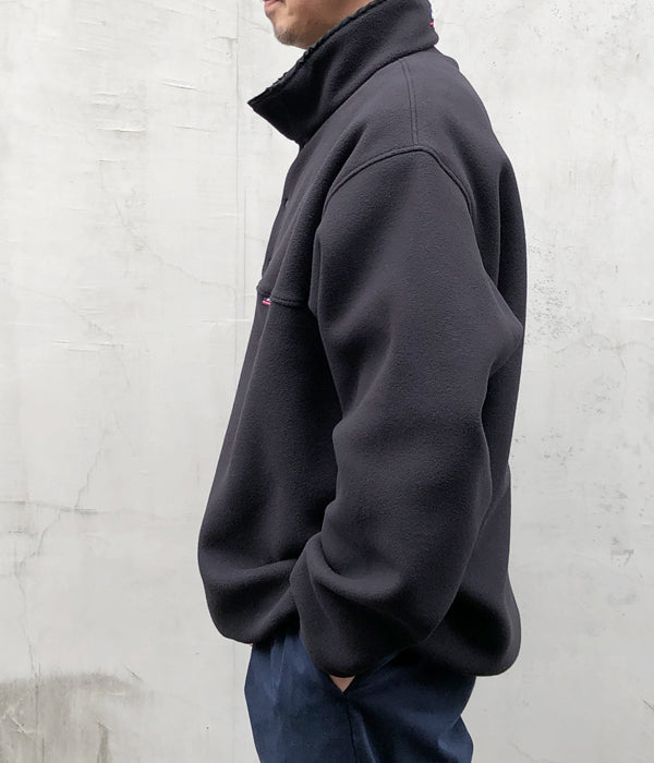 DESCENDANT/HUMMING FLEECE PULLOVER (BLACK)