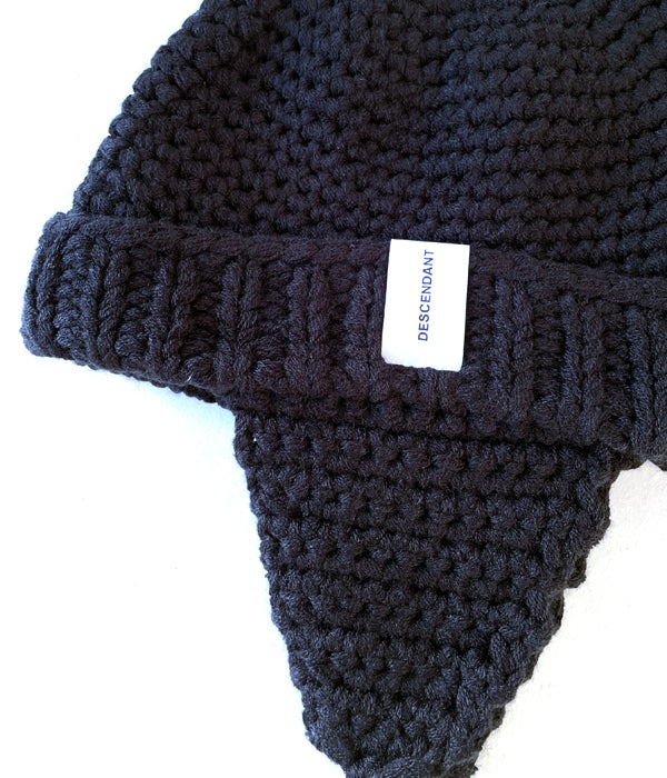 DESCENDANT ディセンダントJOHN BEANIE GRAY DESCENDANT/JOHN BEANIE