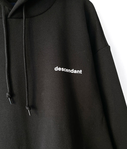 DESCENDANT/CACHALOT HOODY (BLACK)