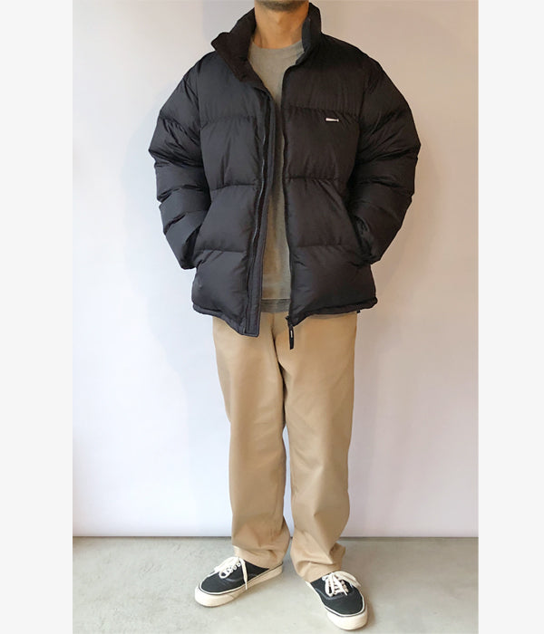 黒 M DESCENDANT MUMMY PADDING JACKET 21AW