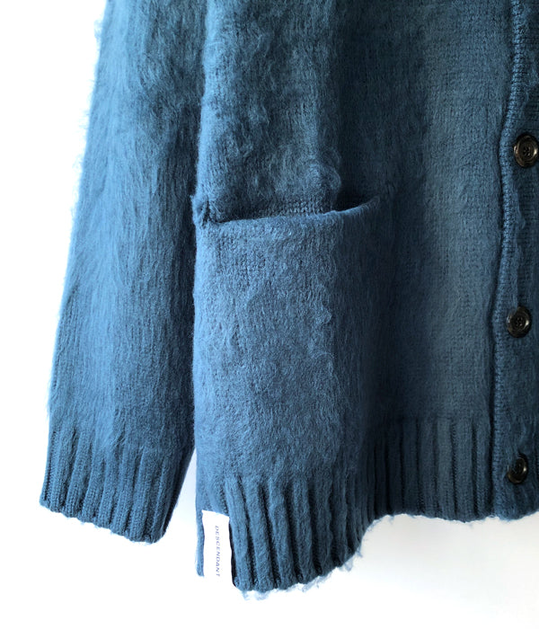 ディセンダント　カーディガン DESCENDANT/NURSE KNIT CARDIGAN (BLACK)