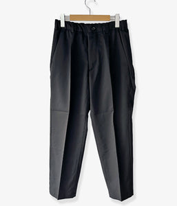 Goldwin Lifestyle/ONE TUCK WOOL PANTS (BLACK)