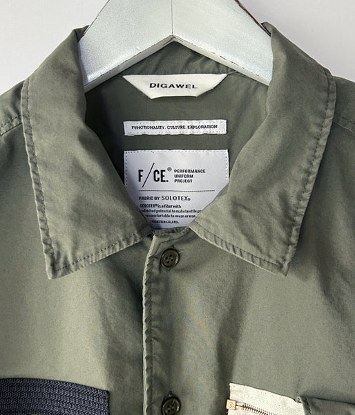 DIGAWEL/F/CE.×DIGAWEL 7 Pockets S/S Shirt (OLIVE)
