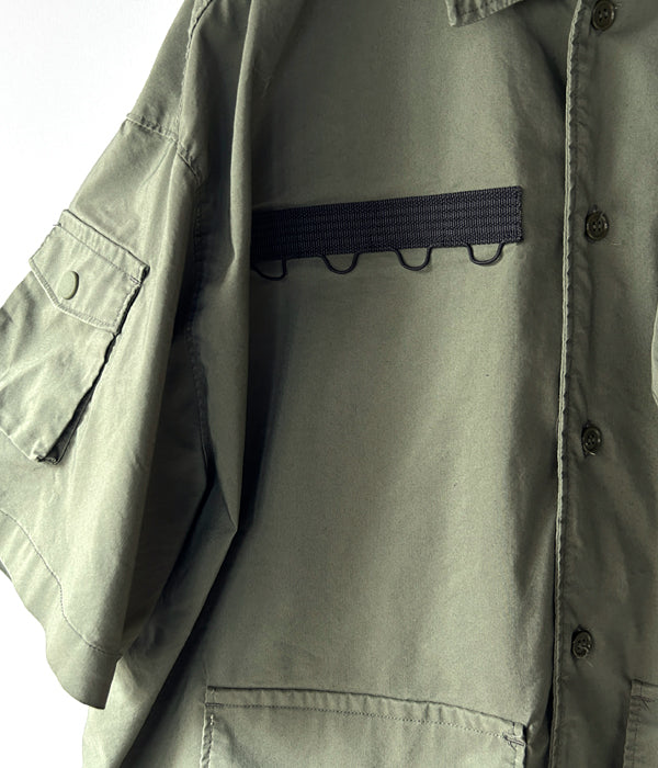 DIGAWEL/F/CE.×DIGAWEL 7 Pockets S/S Shirt (OLIVE)