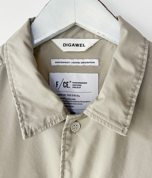 DIGAWEL/F/CE.×DIGAWEL 7 Pockets S/S Shirt (SAGE)