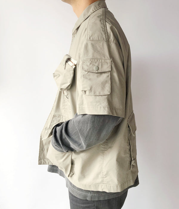 DIGAWEL/F/CE.×DIGAWEL 7 Pockets S/S Shirt (SAGE)