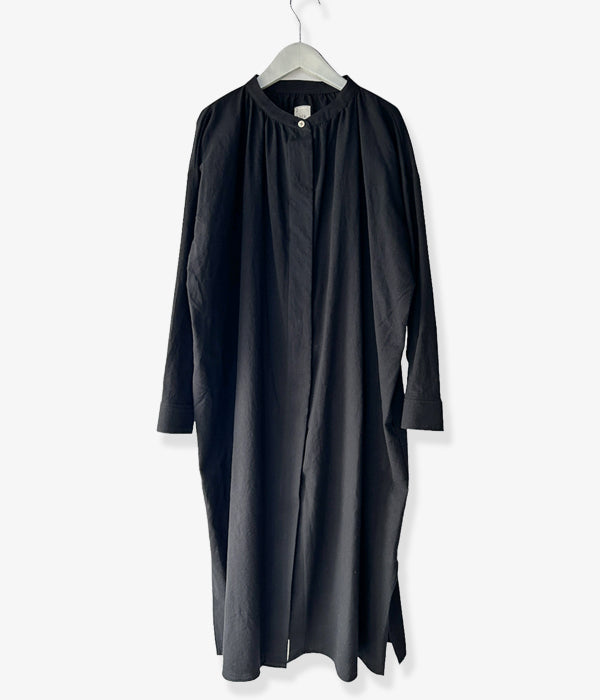 holk/SMOCK DRESS (BLACK)