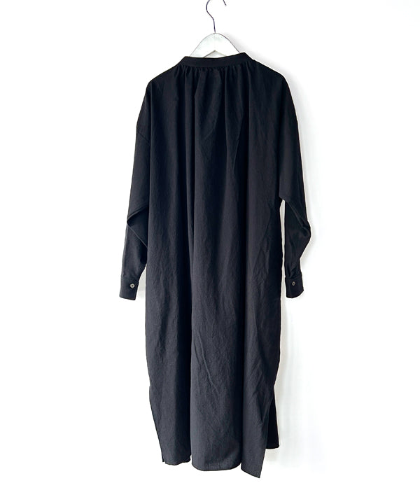 holk/SMOCK DRESS (BLACK)