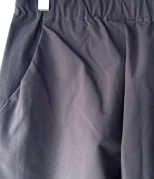 Goldwin Lifestyle/ONE TUCK TAPERED STRETCH PANTS (ASPHALT)