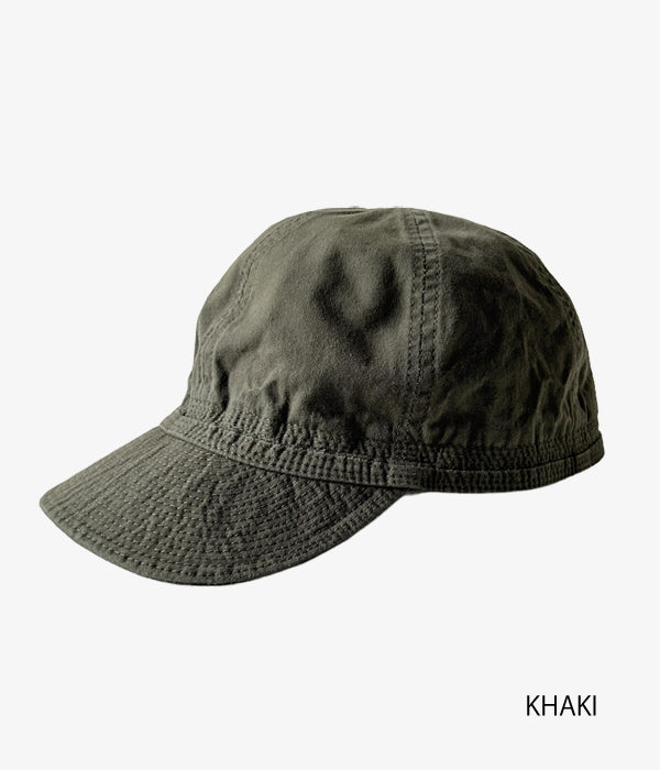 MHL./WASHED VINTAGE COTTON POPLIN CAP