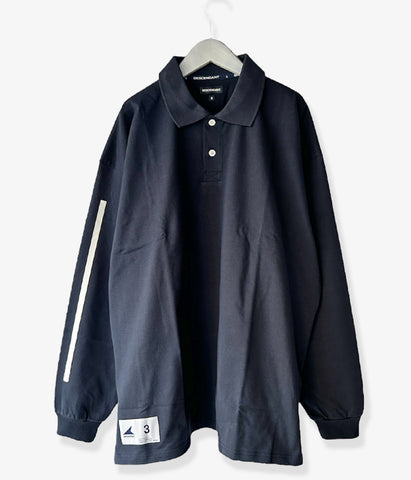 DESCENDANT/HORIZONTAL POLO LS (NAVY)