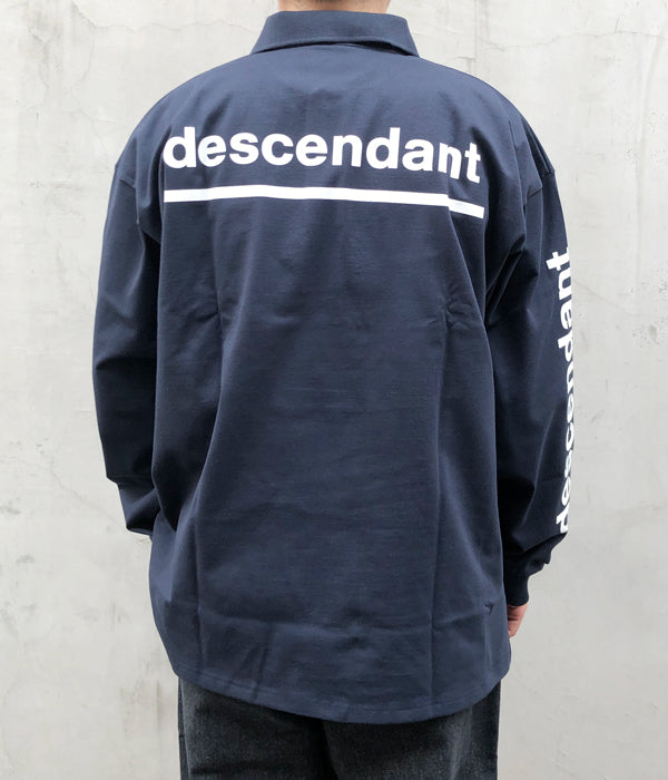 DESCENDANT/HORIZONTAL POLO LS (NAVY)