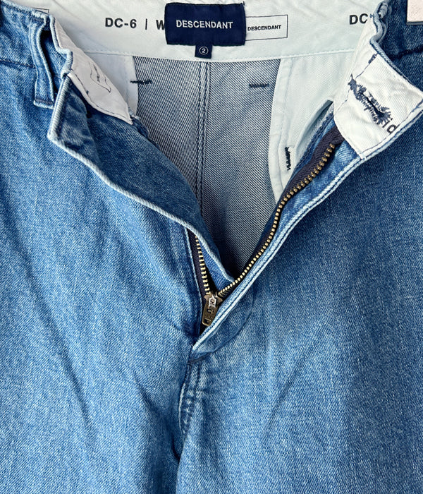 DESCENDANT/DC-6 DENIM TROUSERS (INDIGO)