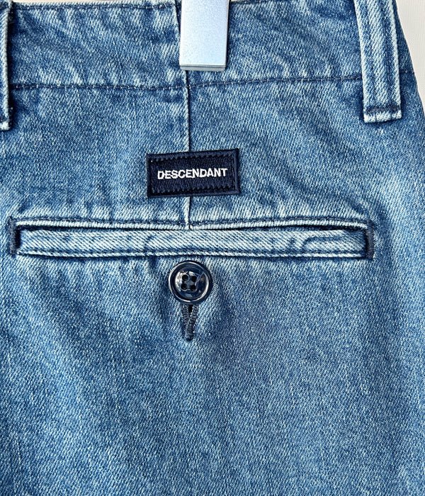 DESCENDANT/DC-6 DENIM TROUSERS (INDIGO)