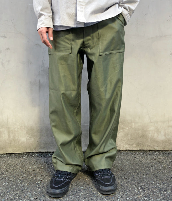 限​定​販​売​】 パンツ interim GIZA BACK SATIN BAKER PANTS 3 パンツ