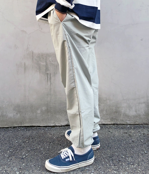 DESCENDANT ディセンダント 23SS 231WVDS-PTM01 WHARF NYLON TROUSERS ナイロン パンツ グレー系 4【極上美品】