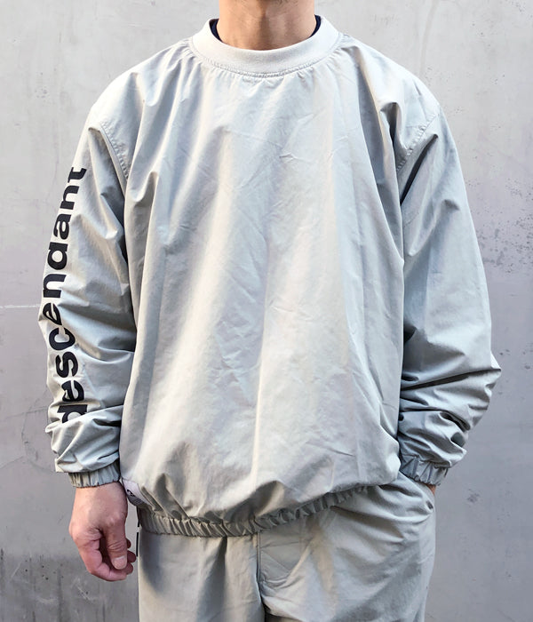 DESCENDANT/POPPA NYLON JACKET (GRAY)