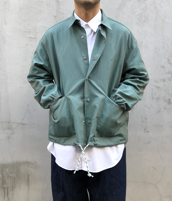 DIGAWEL/COACH L/S SHIRTS JACKET (GREEN)
