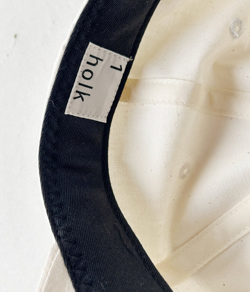 holk/BASEBALL CAP (ECRU)