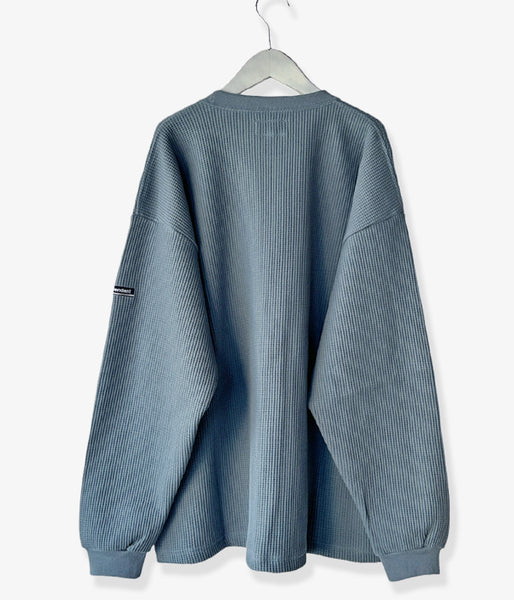 DESCENDANT/GAUFRE WAFFLE LS (BLUE)