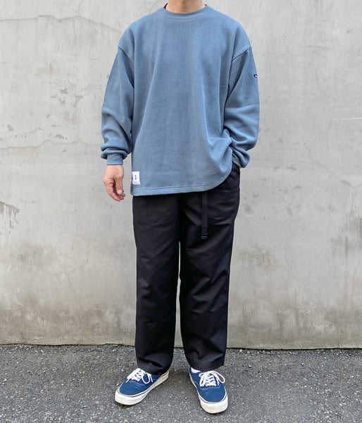 DESCENDANT/GAUFRE WAFFLE LS (BLUE)