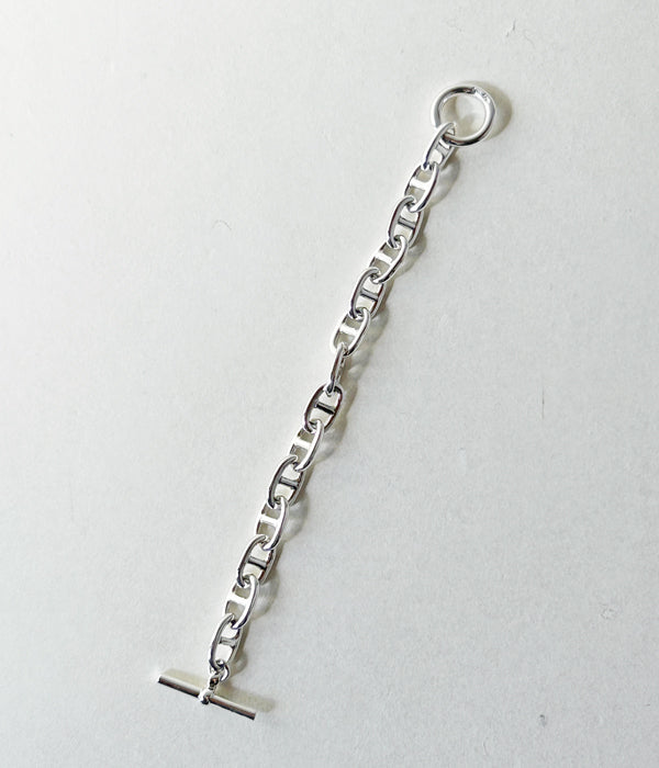 INTERIM/TAXCO SILVER MEDIUM ANCHOR BRACELET (SILVER-AM)