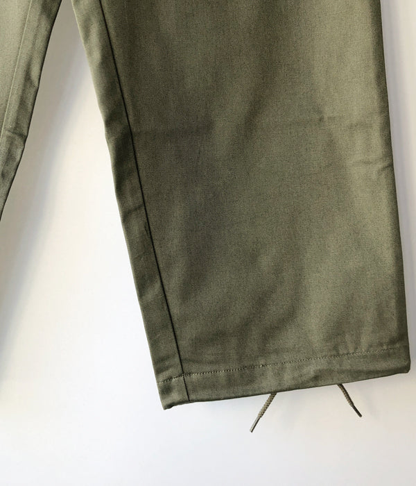 DESCENDANT/BUSH TWILL TROUSES (OLIVE DRAB)