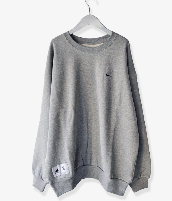 DESCENDANT/PE CREW NECK (GRAY)