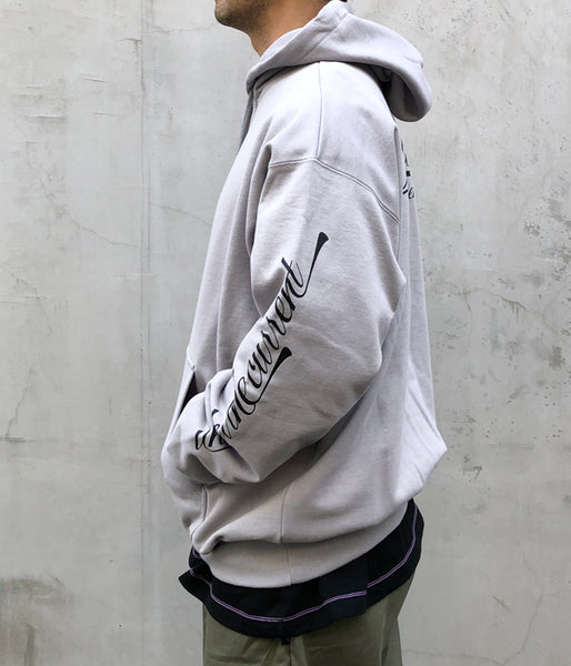 DESCENDANT/UNDER THE CURRENT HOODY (GRAY)