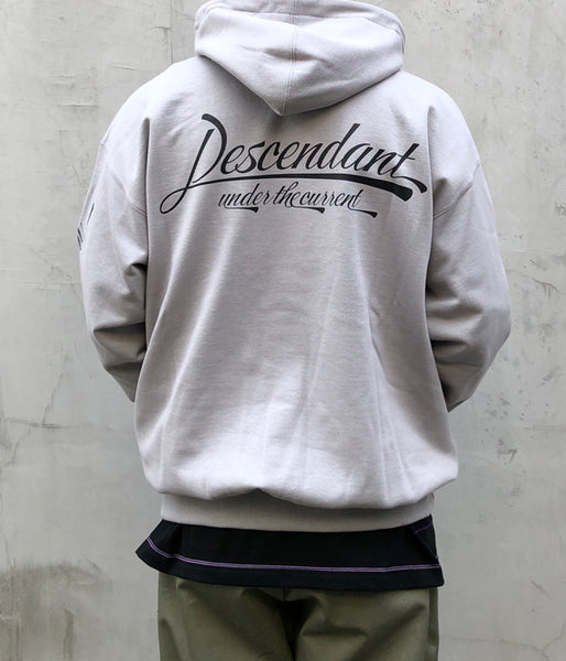 DESCENDANT/UNDER THE CURRENT HOODY (GRAY)