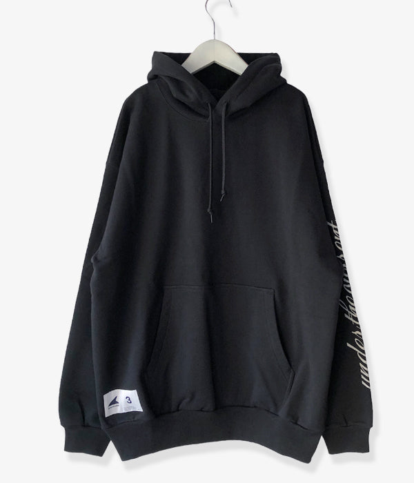 DESCENDANT/UNDER THE CURRENT HOODY (BLACK)