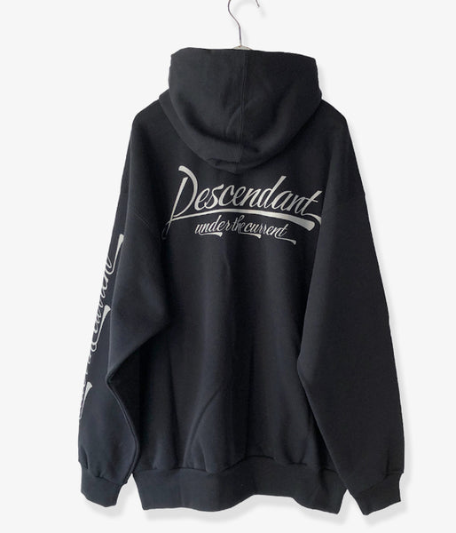 DESCENDANT/UNDER THE CURRENT HOODY (BLACK)