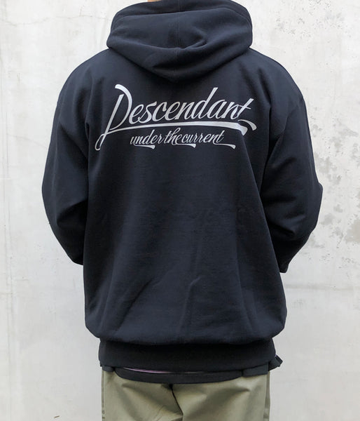 DESCENDANT/UNDER THE CURRENT HOODY (BLACK)