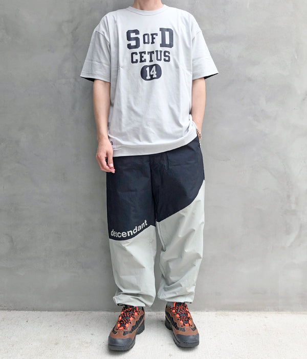 DESCENDANT/TERRACE NYLON TROUSERS (GRAY)