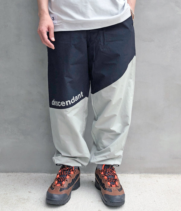 DESCENDANT/TERRACE NYLON TROUSERS (GRAY)