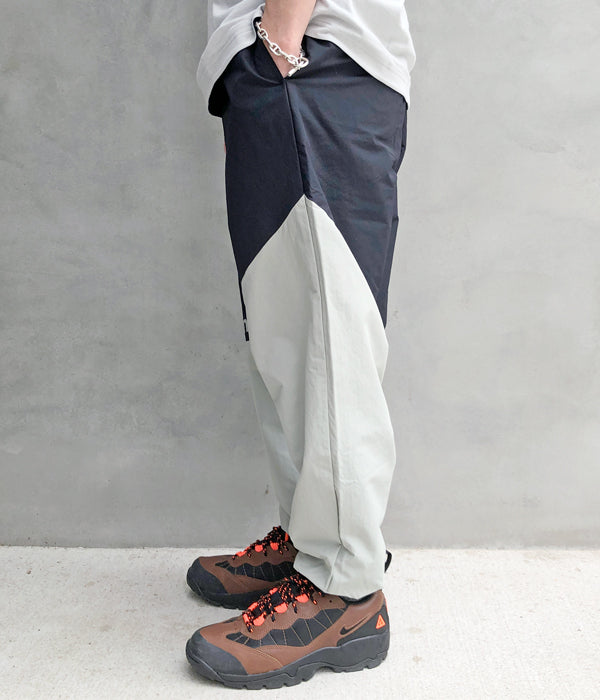 DESCENDANT/TERRACE NYLON TROUSERS (GRAY)