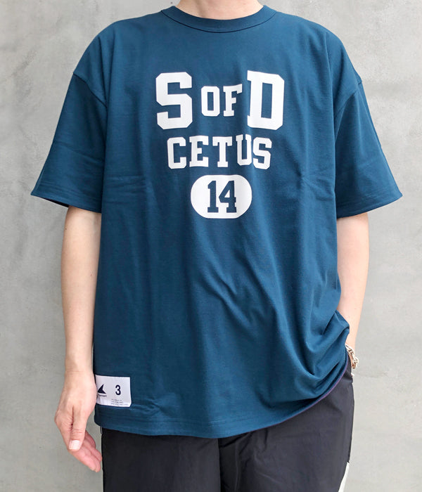 DESCENDANT/SONS DOUBLEFACE SS (NAVY)