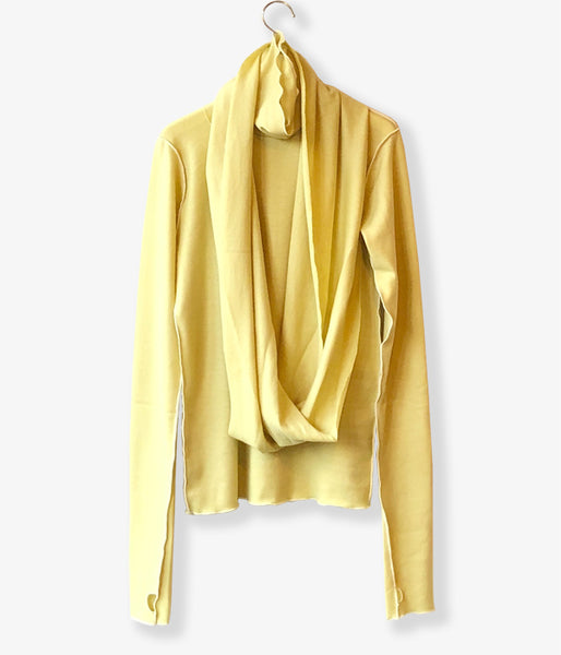 PHEENY/WOOL ENSEMBLE L/S(LIME)