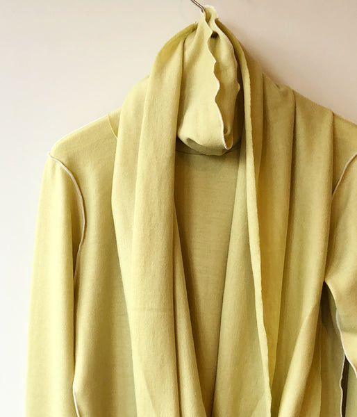 PHEENY/WOOL ENSEMBLE L/S(LIME)