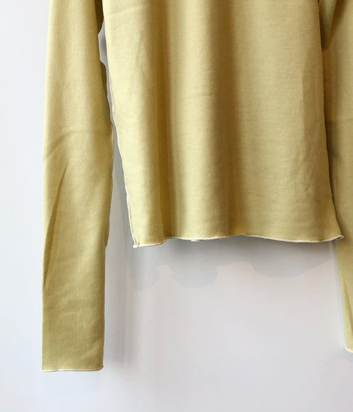 PHEENY/WOOL ENSEMBLE L/S(LIME)