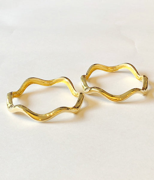 PHEENY/WAVE ANKLET(PAIR/GOLD)