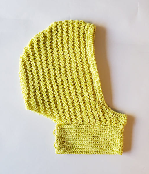 FUMIKA_UCHIDA/Shetland Hand Crochet/HEAD CAP(BANANA/size3)