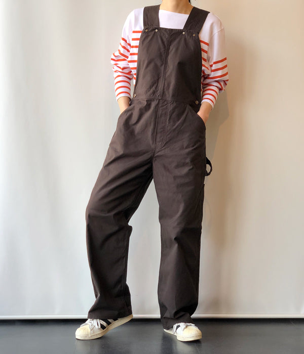 PHEENY/COTTON DUCK OVERALL(BROWN)