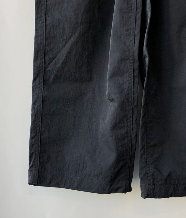 PHEENY/NYLON TAFFETA MILITARY PANTS(BLACK)