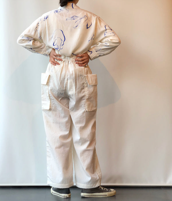 PHEENY/フィーニー　 ナイロンタフタミリタリーパンツ HARDY NOIR（アルディーノアール）の「《予約》【PHEENY